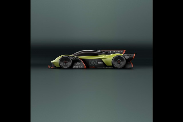 The madness of Aston's Valkyrie AMR Pro. Image by Aston Martin.