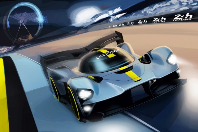 Aston Valkyrie targets 2021 Le Mans victory. Image by Aston Martin.