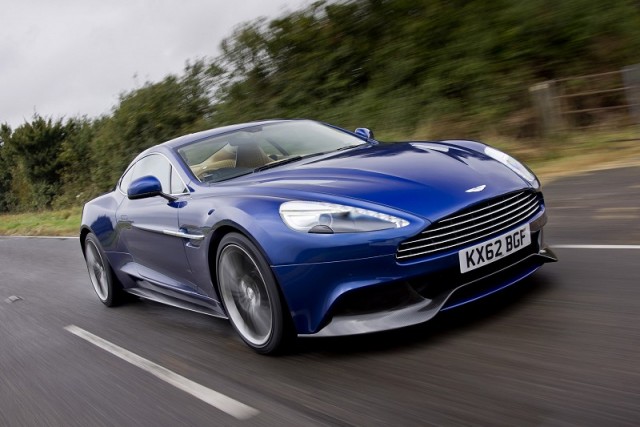 Incoming: Aston Martin Vanquish. Image by Dominic Fraser.