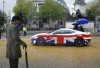 Aston Martin takes part in the 2013 Lord Mayor's show. Image by Aston Martin.