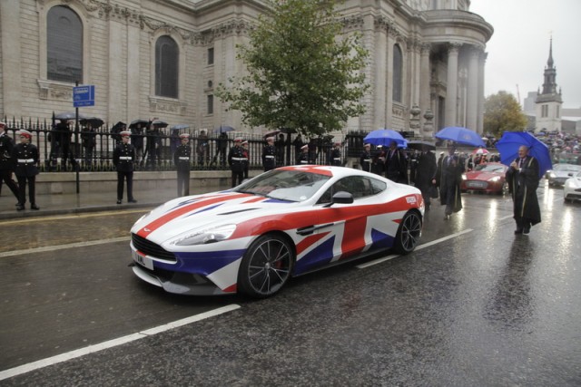 Aston Martin in the Lord Mayor's Show. Image by Aston Martin.