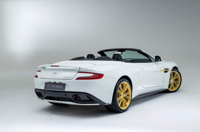 Vanquish specials mark 60 years of Aston Martin Works. Image by Aston Martin.