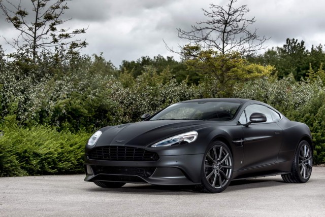 Special Aston Vanquish is One of Seven. Image by Aston Martin.