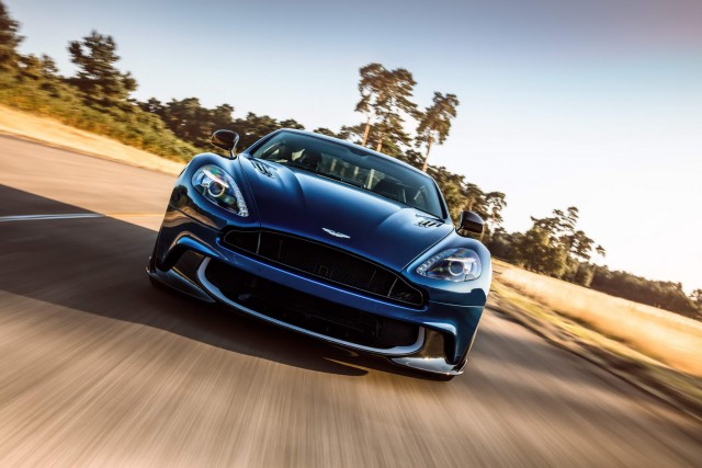 Aston releases the Vanquish S. Image by Aston Martin.