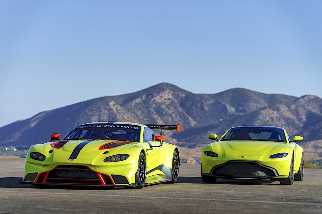 Development of Aston Vantage GTE shown in film. Image by Aston Martin.