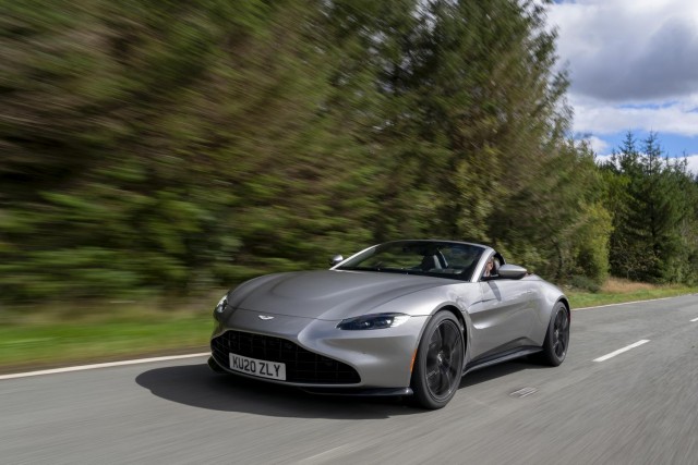 First drive: Aston Martin Vantage Roadster. Image by Aston Martin UK.