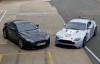 Passenger ride in the 2012 Aston Martin Vantage GT4. Image by Aston Martin.