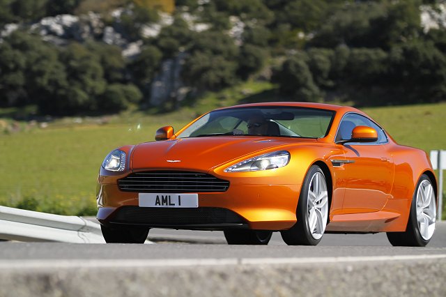 First Drive: Aston Martin Virage. Image by David Shepherd.