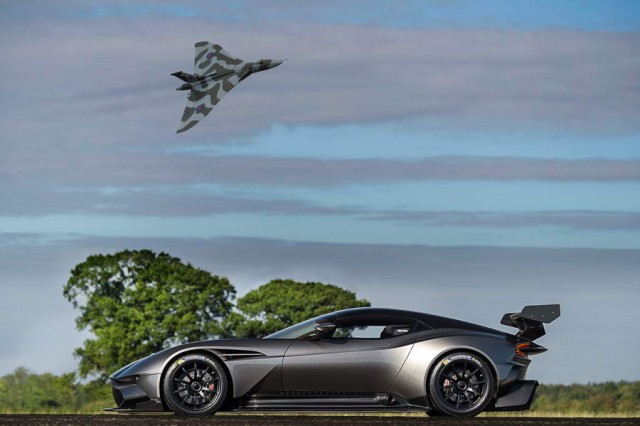 Aston Martin tribute to Vulcan bomber. Image by Aston Martin.