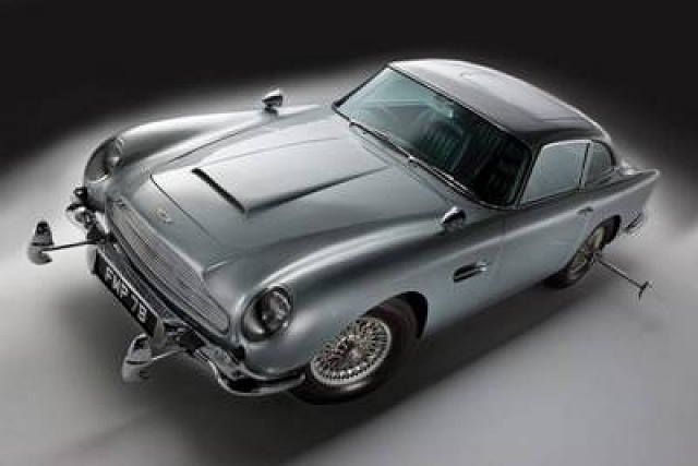James Bond Aston Martin up for auction. Image by RM Auctions.