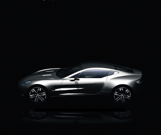 This is the ONE. Image by Aston Martin.