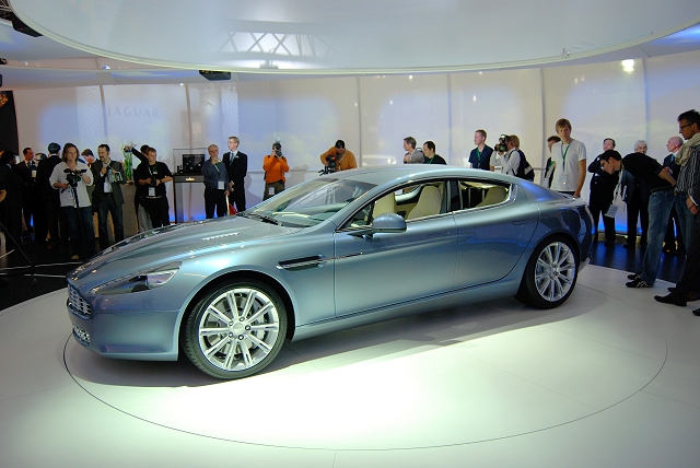 Frankfurt Motor Show: Aston Martin Rapide. Image by Kyle Fortune.