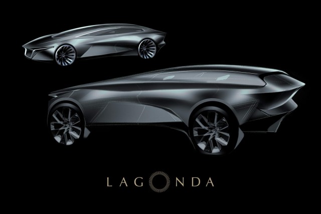 Lagonda name for luxury electric SUV. Image by Lagonda.