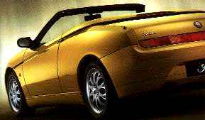 The sportier looking Spider is not quite as pure as the GTV