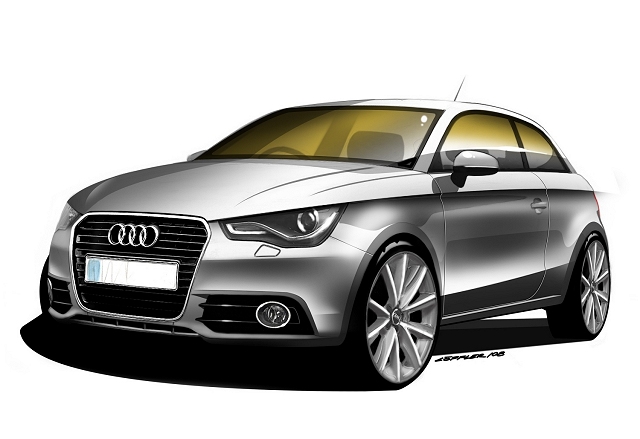 Audi takes the A1. Image by Audi.