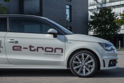 2012 Audi A1 e-tron prototype. Image by Audi.