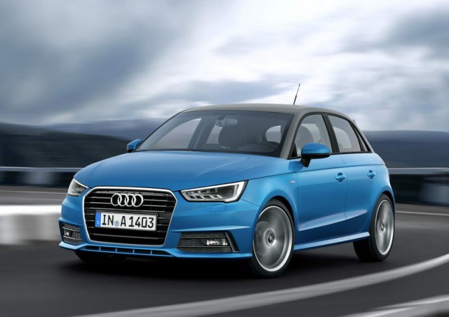 Audi A1 to get three-pot motor. Image by Audi.