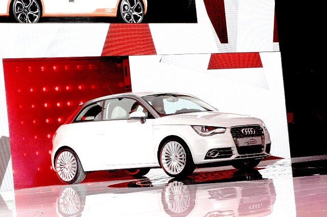 Audi A1 e-tron trialled. Image by United Pictures.