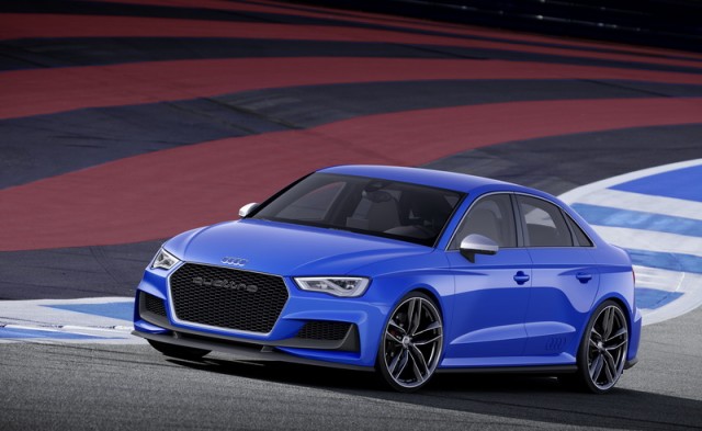 Audi unleashes 192mph A3 Saloon. Image by Audi.