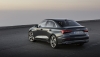 2020 Audi A3 Saloon 35 TFSI S line UK test. Image by Audi AG.