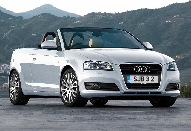 New engine for Audi A3 Cabriolet. Image by Audi.