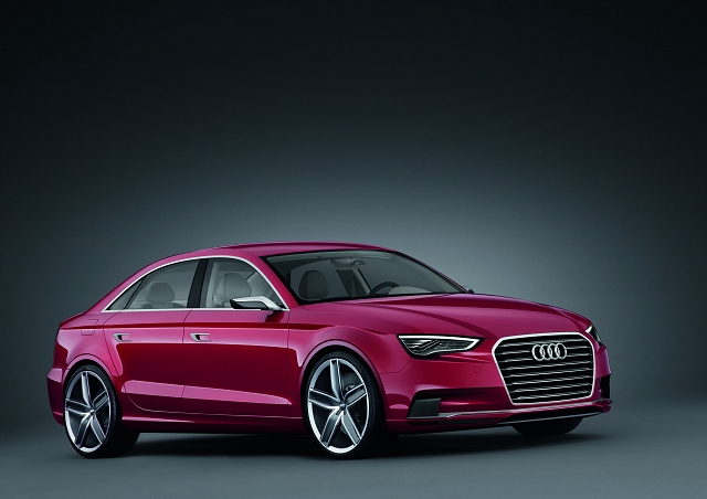 Geneva Motor Show 2011: Audi A3 saloon. Image by Audi.