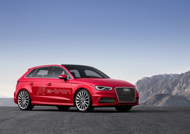 Audi reveals hybrid A3. Image by Audi.