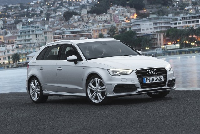 Audi A3 Sportback wins at What Car? awards. Image by Audi.