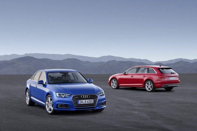 New Audi A4 revealed. Image by Audi.