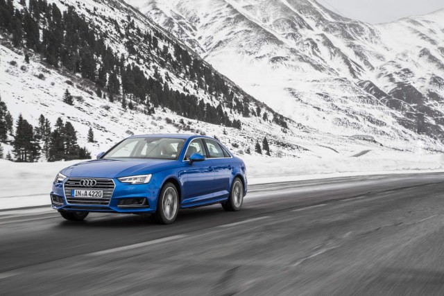 First drive: Audi A4 quattro ultra. Image by Audi.