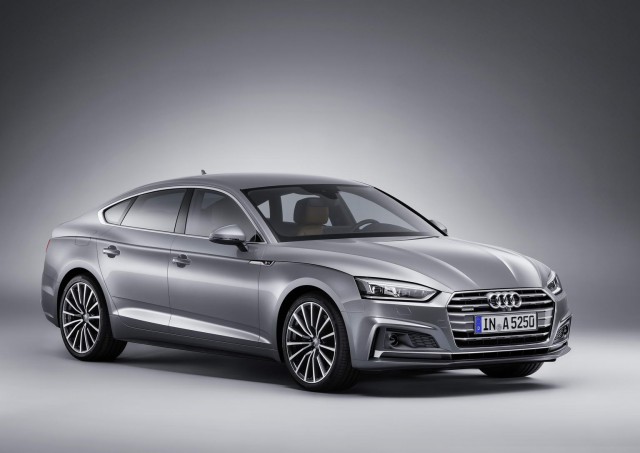 Sexy new Audi A5 Sportback for Paris. Image by Audi.