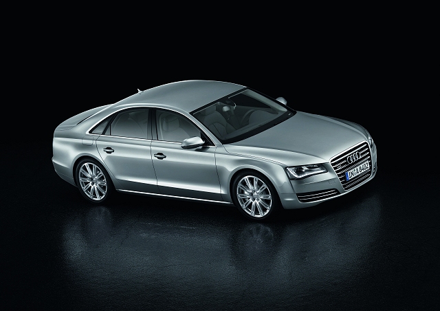 New Audi A8 unveiled in Miami. Image by Audi.