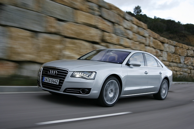 First Drive: 2010 Audi A8. Image by Audi.