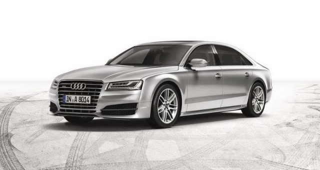 Audi A8 2016 models arrive. Image by Audi.