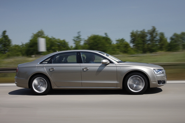 First Drive: Audi A8 L W12. Image by Daniel Wollstein.