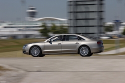 2010 Audi A8 L. Image by Daniel Wollstein.