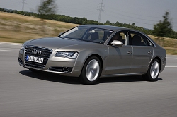 2010 Audi A8 L. Image by Daniel Wollstein.