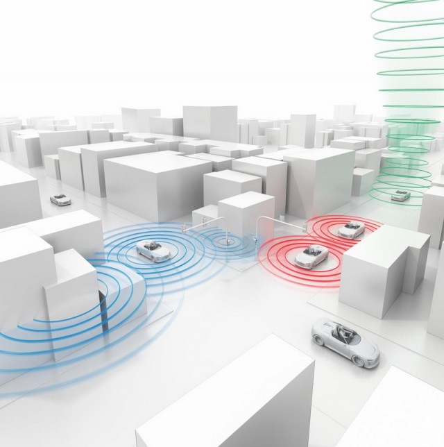 Internet connection in cars. Image by Audi.