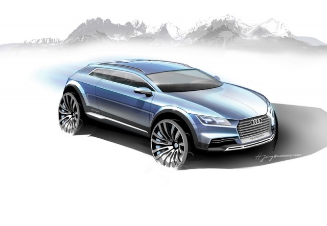 New Audi concept points towards Q1. Image by Audi.