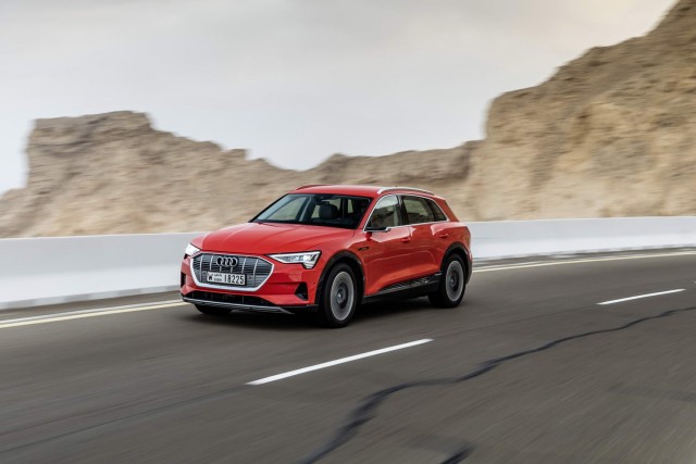 First drive: Audi e-tron quattro. Image by Audi.