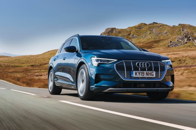 First UK drive: Audi e-tron. Image by Audi.