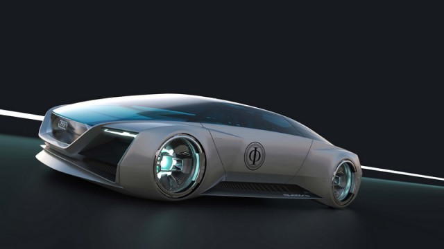 Audi's sci-fi creation. Image by Audi.