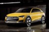 Audi drops hydrogen cell into h-tron concept. Image by Audi.