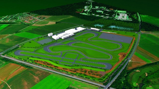 Audi breaks ground on driving centre. Image by Audi.