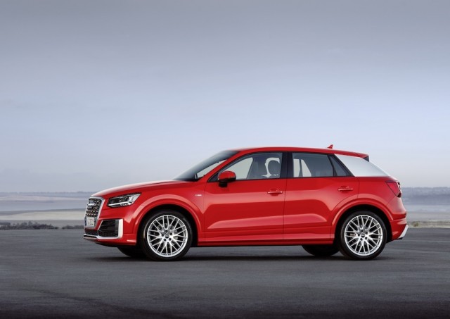 Tiny Audi Q2 boosts SUV line-up. Image by Audi.