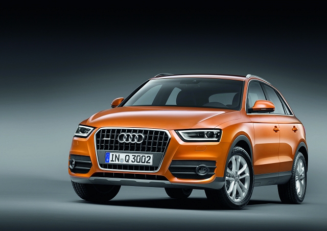 Audi Q3 breaks cover. Image by Audi.