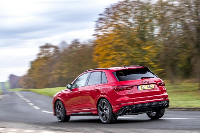 First drive: Audi RS Q3. Image by Audi UK.