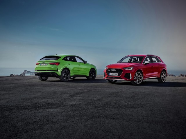 Audis hot RS Q3 packs 400hp into compact shape. Image by Audi AG.