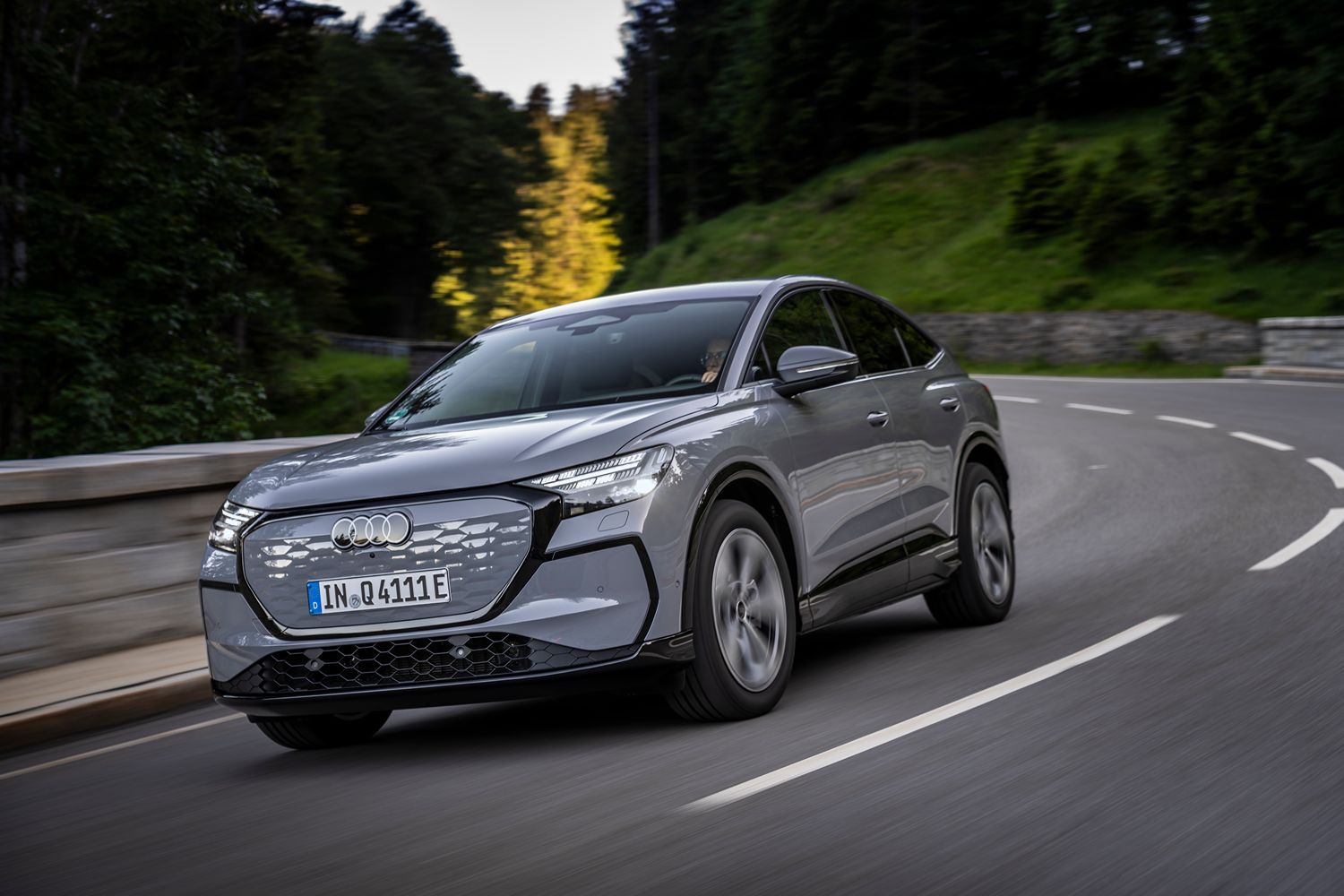 First drive: Audi Q4 e-tron 2027MY. Image by Audi.