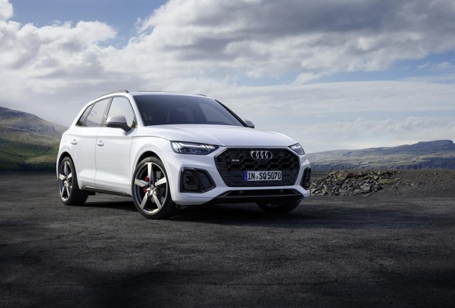 Audi blesses revised SQ5 with MHEV tech. Image by Audi AG.